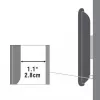 Vivolink VLMW4280 TV kronšteins/statīvs 2,03 m (80 collas) Melns