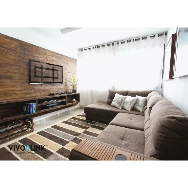 Vivolink VLMW60100 TV stiprinājums/statīvs 2.54 m (100 collas) Melns