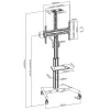 Vivolink VLFS3266C TV stiprinājums/statīvs 165,1 cm (65 collas) melns