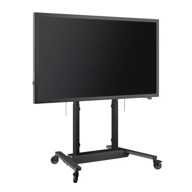 Vogel's RISE 4208 motorizēts displeja pacēlāja ratiņi 80mm/s 700mm gājiens (melns, ES)