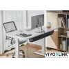 Kabeļu pārvaldība Vivolink VLUDCM914 Tērauds Melns 914mm