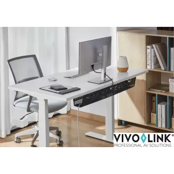 Kabeļu pārvaldība Vivolink VLUDCM914 Tērauds Melns 914mm