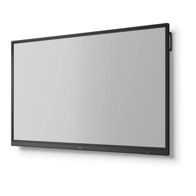 NEC CB751Q Interaktīvs plakanais panelis 190.5 cm (75 collas) LED 350 cd/m² 4K Ultra HD Melns Skārienjūtīgs 12/7