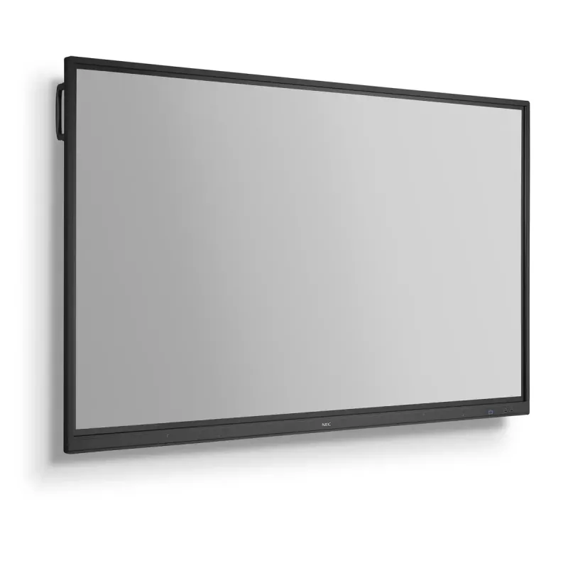 NEC CB751Q Interaktīvs plakanais panelis 190.5 cm (75 collas) LED 350 cd/m² 4K Ultra HD Melns Skārienjūtīgs 12/7
