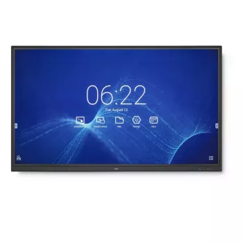 NEC CB751Q Interaktīvs plakanais panelis 190.5 cm (75 collas) LED 350 cd/m² 4K Ultra HD Melns Skārienjūtīgs 12/7