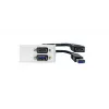 Vivolink WI221261 HDMI + USB A kontaktligzda balta 2 moduļiem