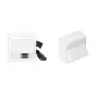 Vivolink WI221292 kontaktligzda HDMI + DisplayPort + 3.5 mm balta