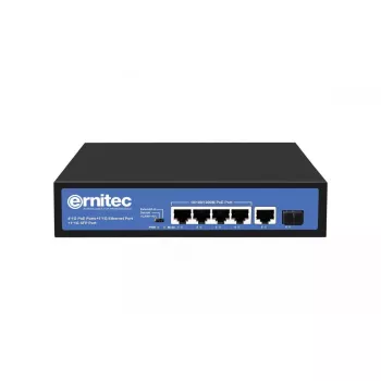 Tīkla slēdzis Ernitec ELECTRA-U04-1GB-60W 4 porti 1GB 60W