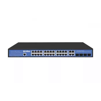Tīkla komutators Ernitec ELECTRA-M224-1GB-370W 24 porti 1GB