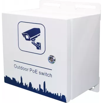 Ernitec ELECTRA-M10-OUTDOOR-200 tīkla komutators Pārvaldāms L2 Gigabit Ethernet (10/100/1000) Power over Ethernet (PoE) Pelēks
