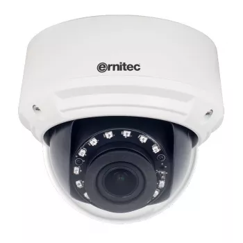Ernitec 0070-1322A drošības kamera Kupolveida IP drošības kamera Iekštelpām un ārā 1920 x 1080 pikseļi Griestu/sienas/staba stiprinājums