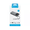 Ārējais akumulators SANDBERG All-in1 Powerbank 20000 PD 67W — 20000 mAh LiPo, 1×USB-A, 1×USB-C, 15W izeja, melns/pelēks