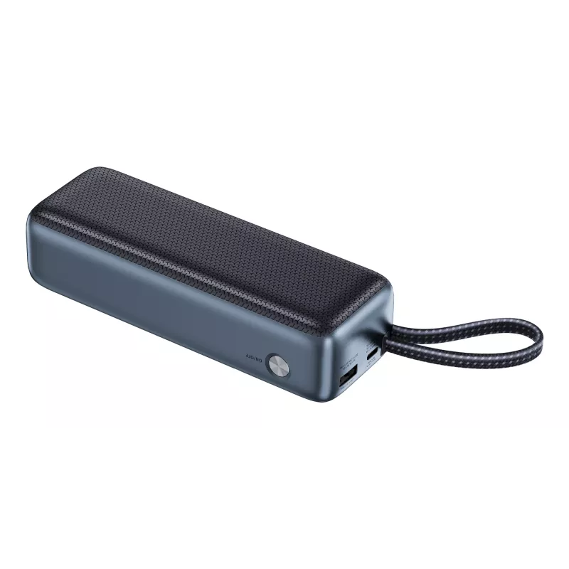 Pārnēsājams ārējais akumulators SANDBERG All-in1 Powerbank 20000 PD 130W — 20000 mAh, LiPo, USB-A 1x, USB-C 1x, 130 W, melna/pelēka