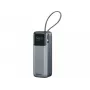 Ārējais akumulators SANDBERG All-in1 Powerbank 27000 PD 240W — 27000 mAh LiPo, 240W izeja, 1× USB-A, 1× USB-C, 3.6V — melns/pelēks