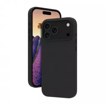 Mobilā tālruņa vāciņš dbramante1928 Roskilde MS Cover Apple iPhone 17 Pro Max, vienkrāsains melns