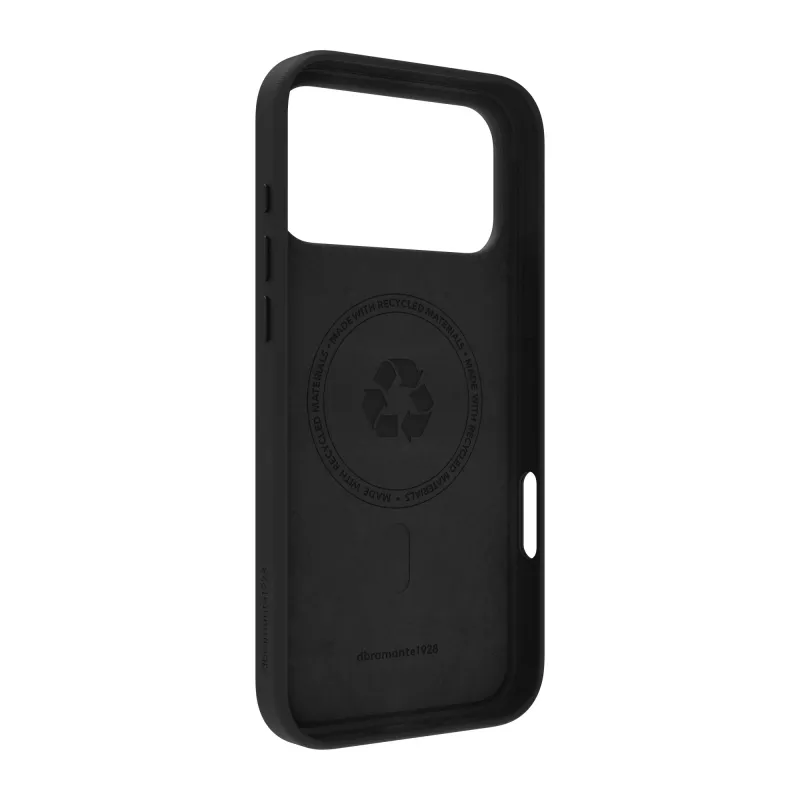 Mobilā tālruņa vāciņš dbramante1928 Roskilde MS Cover Apple iPhone 17 Pro Max, vienkrāsains melns