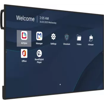 Profesionāls 55 collu ViewSonic 4K komerciālais displejs (3840x2160, 500 cd/m², Android 14, 24/7)