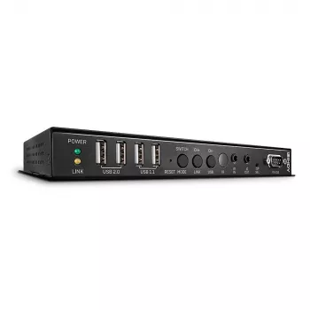 AV uztvērējs Lindy 4K HDMI & USB over IP Extender Receiver