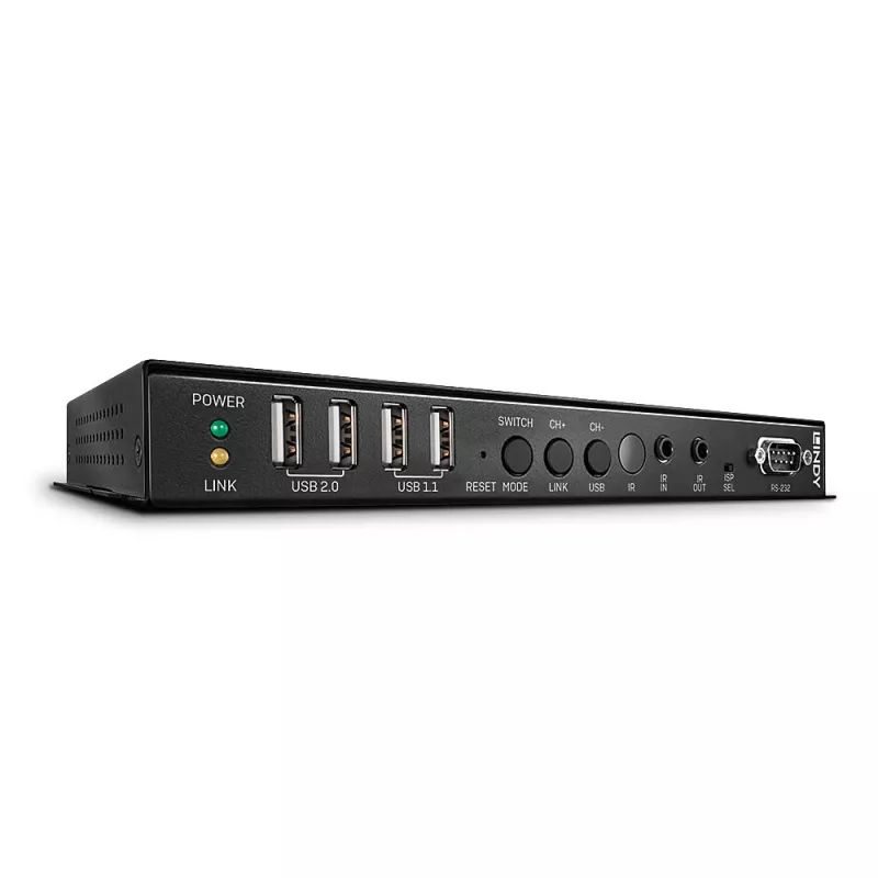 AV uztvērējs Lindy 4K HDMI & USB over IP Extender Receiver