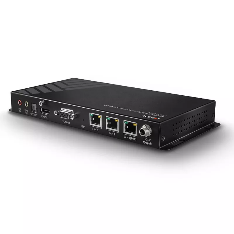 AV uztvērējs Lindy 4K HDMI & USB over IP Extender Receiver