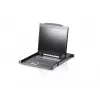 ATEN CL3000N plaukta konsole 48,3 cm (19 collas) 1280 x 1024 pikseļi Alumīnijs Melns 1U
