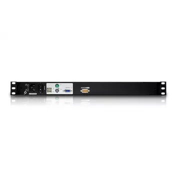 ATEN CL3000N plaukta konsole 48,3 cm (19 collas) 1280 x 1024 pikseļi Alumīnijs Melns 1U