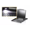 ATEN CL3000N plaukta konsole 48,3 cm (19 collas) 1280 x 1024 pikseļi Alumīnijs Melns 1U