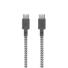 USB-C kabelis Native Union BELT-C-ZEB-2-NP 1,2 m USB-C uz USB-C Melns/Balts