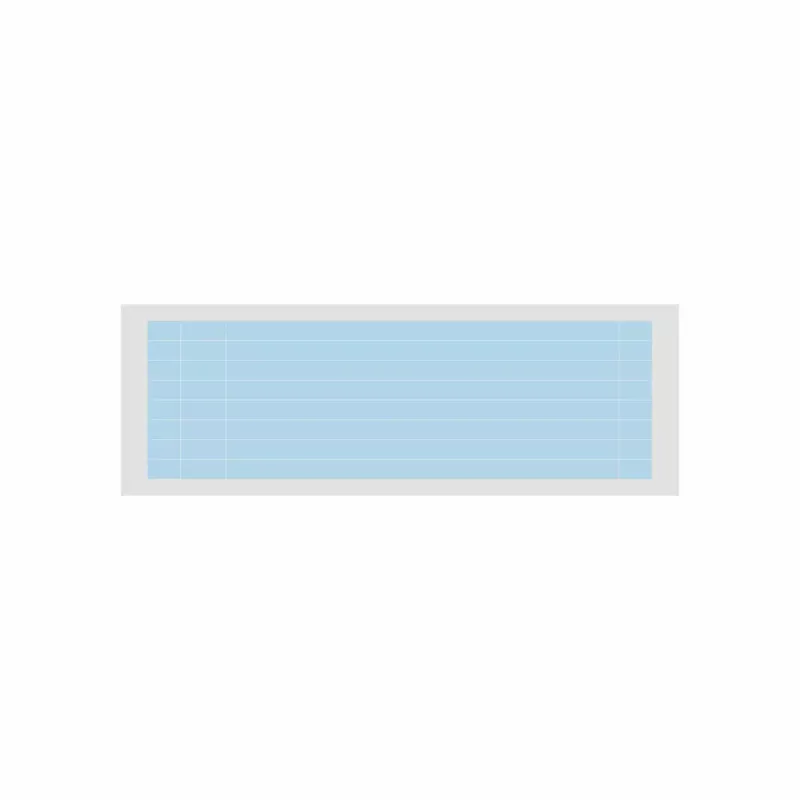 Pašlīmējošā uzlīme Taisnstūris DICOTA D30194