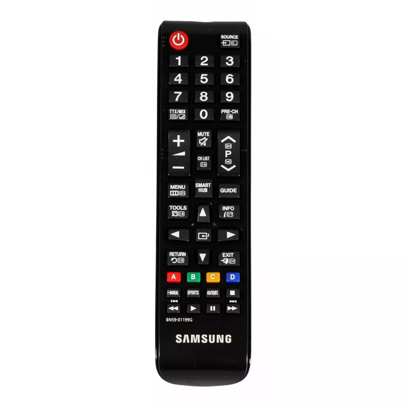 Tālvadības pults Samsung TM1240A melna BN59-01199G — rezerves TV pults, infrasarkanā darbība