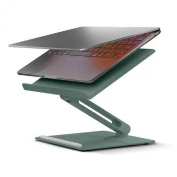 Klēpjdatora un planšetdatora statīvs native union HOME-STAND-GRN Alumīnijs un silikons, Zaļa, maks. augstums 60 cm, Platums 220 mm Dziļums 60 mm Augstums 259 mm
