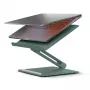 Klēpjdatora un planšetdatora statīvs native union HOME-STAND-GRN Alumīnijs un silikons, Zaļa, maks. augstums 60 cm, Platums 220 mm Dziļums 60 mm Augstums 259 mm