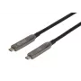 CLUB3D 15M pilnvērtīgs USB-C® kabelis / 49,21 pēdas 8K60Hz 10Gbps 60W