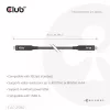 CLUB3D 15M pilnvērtīgs USB-C® kabelis / 49,21 pēdas 8K60Hz 10Gbps 60W