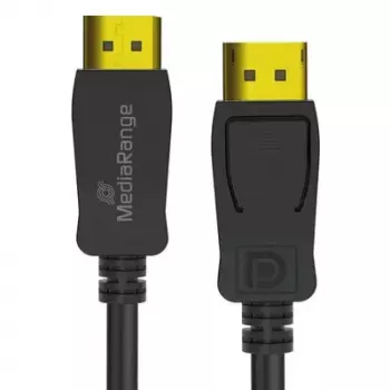 DisplayPort kabelis MediaRange MRCS248 2 m, DisplayPort uz DisplayPort, melns
