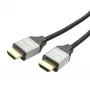 j5create JDC52 Ultra HD 4K HDMI™ kabelis, melns un pelēks, 2 m