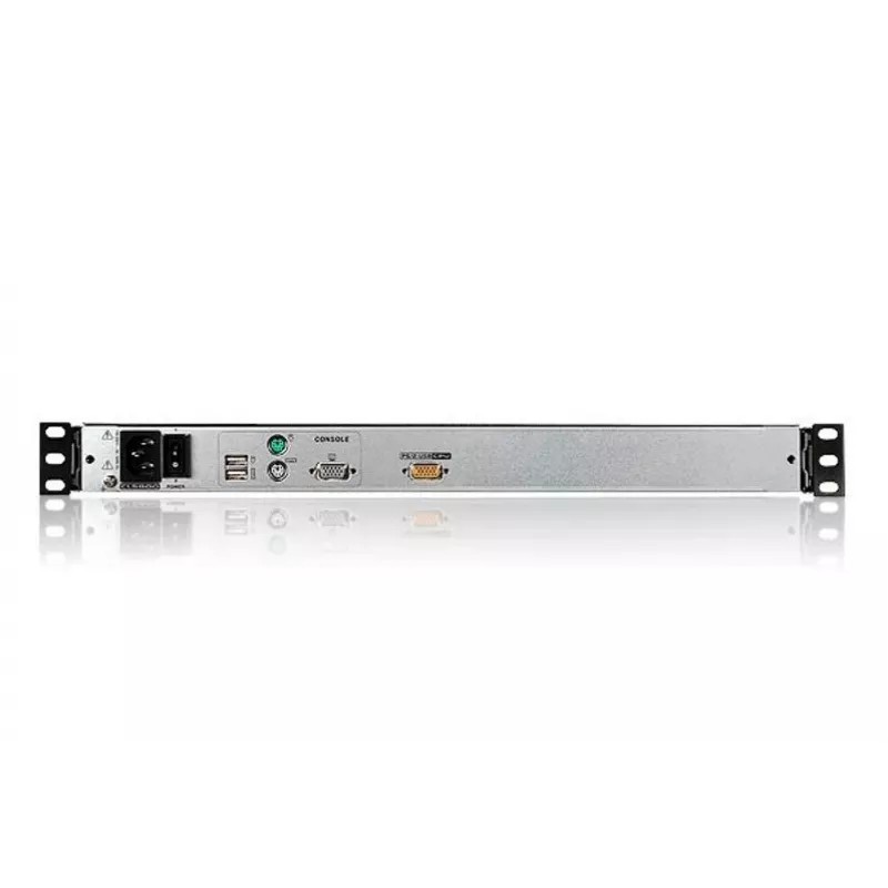 ATEN CL5800N statīvā iebūvējama pults 48,3 cm (19 collas) 1280 x 1024 pikseļi Metāls Melns 1U