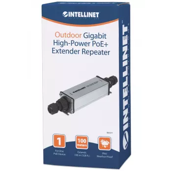 Āra Gigabit PoE+ Pagarinātājs Intellinet 561211