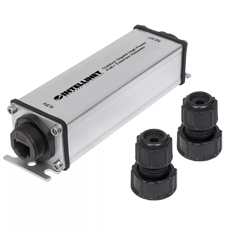 Āra Gigabit PoE+ Pagarinātājs Intellinet 561211