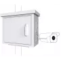 Rack cabinet Lanview RCCTV002 0U, IP66, 600×300×550 mm, 40 kg, balta