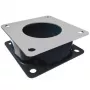 RAM Mounts triecienu slāpētāja adapteris RAM-SHOCK-75U 75mm VESA montāžas atveres melns