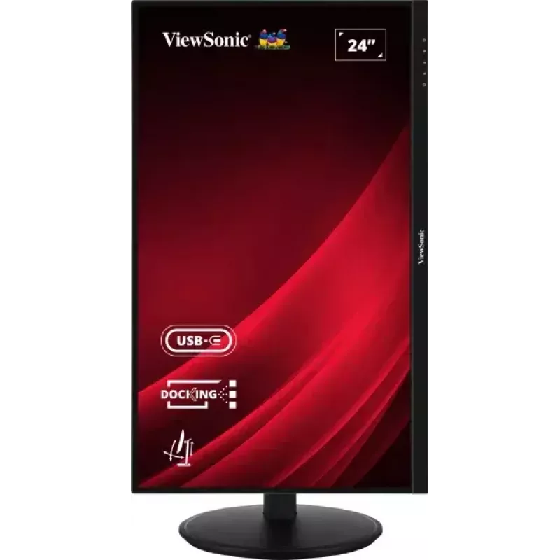 Viewsonic VG Series VG2409U-2 datora monitors 60,5 cm (23,8 collas) 1920 x 1080 pikseļi Full HD LED Melns
