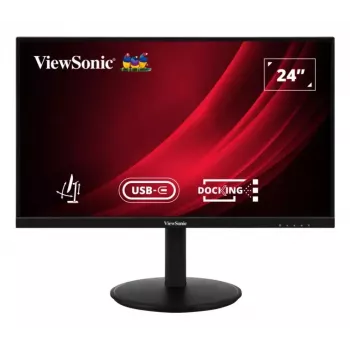 Viewsonic VG Series VG2409U-2 datora monitors 60,5 cm (23,8 collas) 1920 x 1080 pikseļi Full HD LED Melns