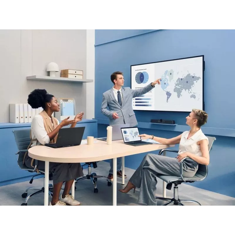 Profesionāls komerciālais displejs VIEWSONIC 75 collas 4K (3840×2160), LCD, 500 cd/m², Android 14, 24/7, VESA