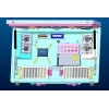 32 collu Full HD publiskais displeja monitors ERNITEC — 24/7 darbība, vandālizturīgs, 1920x1080