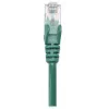 Intellinet tīkla komutācijas kabelis, Cat6, 0,5 m, zaļš, CCA, U/UTP, PVC, RJ45, apzeltīti kontakti, bezķeršanās, štancēts, mūža garantija