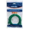 Intellinet tīkla komutācijas kabelis, Cat6, 0,5 m, zaļš, CCA, U/UTP, PVC, RJ45, apzeltīti kontakti, bezķeršanās, štancēts, mūža garantija