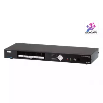 ATEN 4-portu USB HDMI Multi-View KVMP slēdzis
