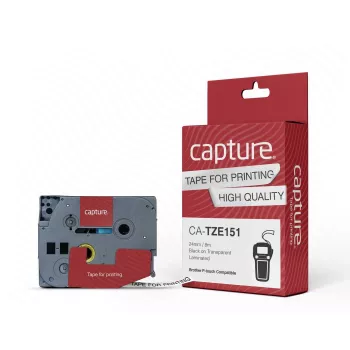 Lentu izgatavošanas lente Capture CA-TZE151 60 g 74 mm x 125 mm