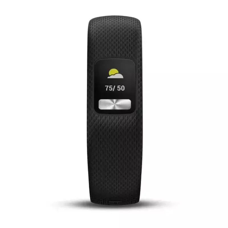 Aproces aktivitātes izsekotājs Garmin vívofit 4 Melns